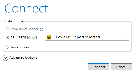 Connect  Power BI