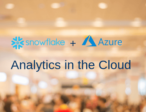Snowflake cloud data warehouse Microsoft Azure partner San Francisco