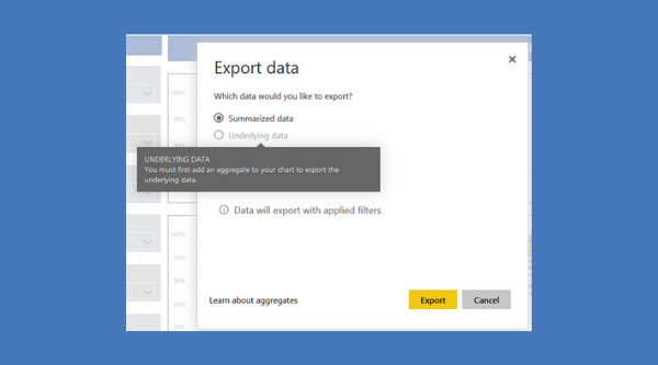 Understanding summarized data